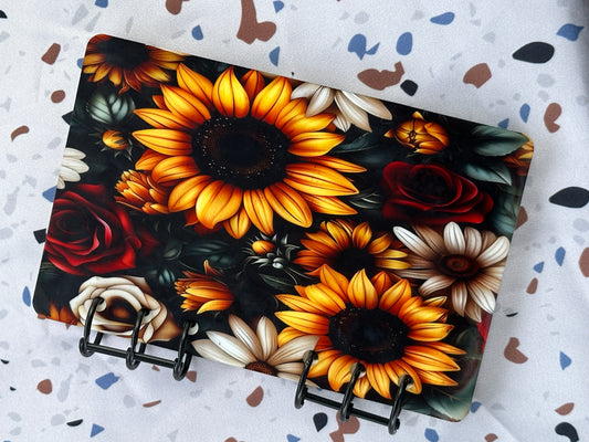 A6 Roses and Sunflowers Notebook