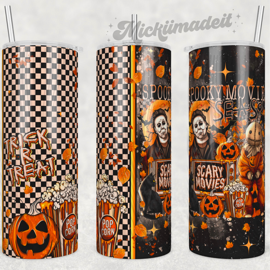 Spooky Movies Tumbler