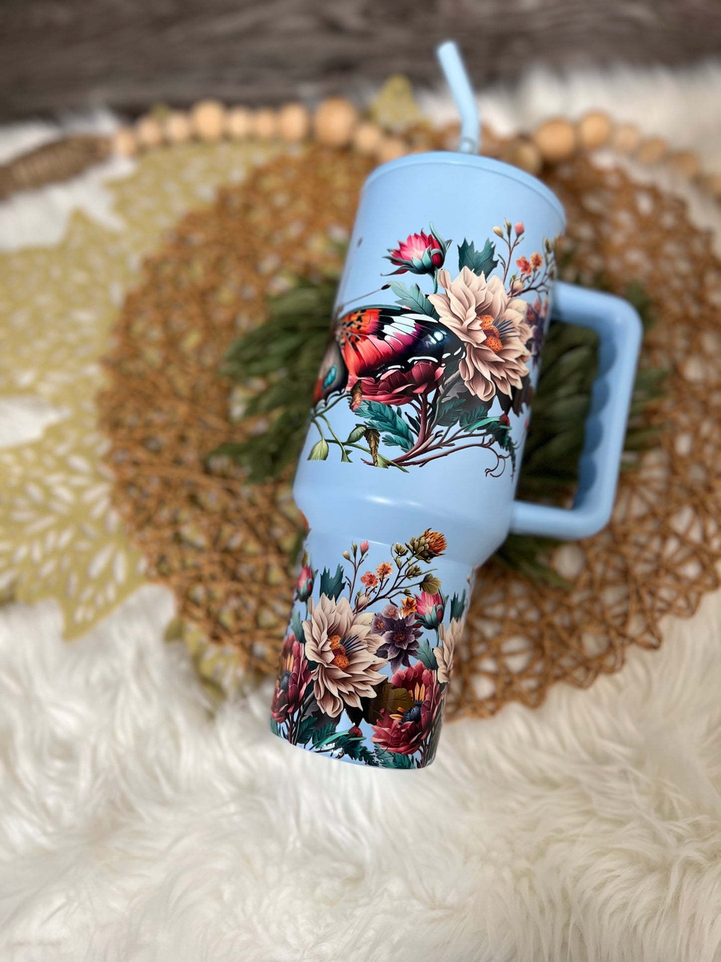 40oz Floral