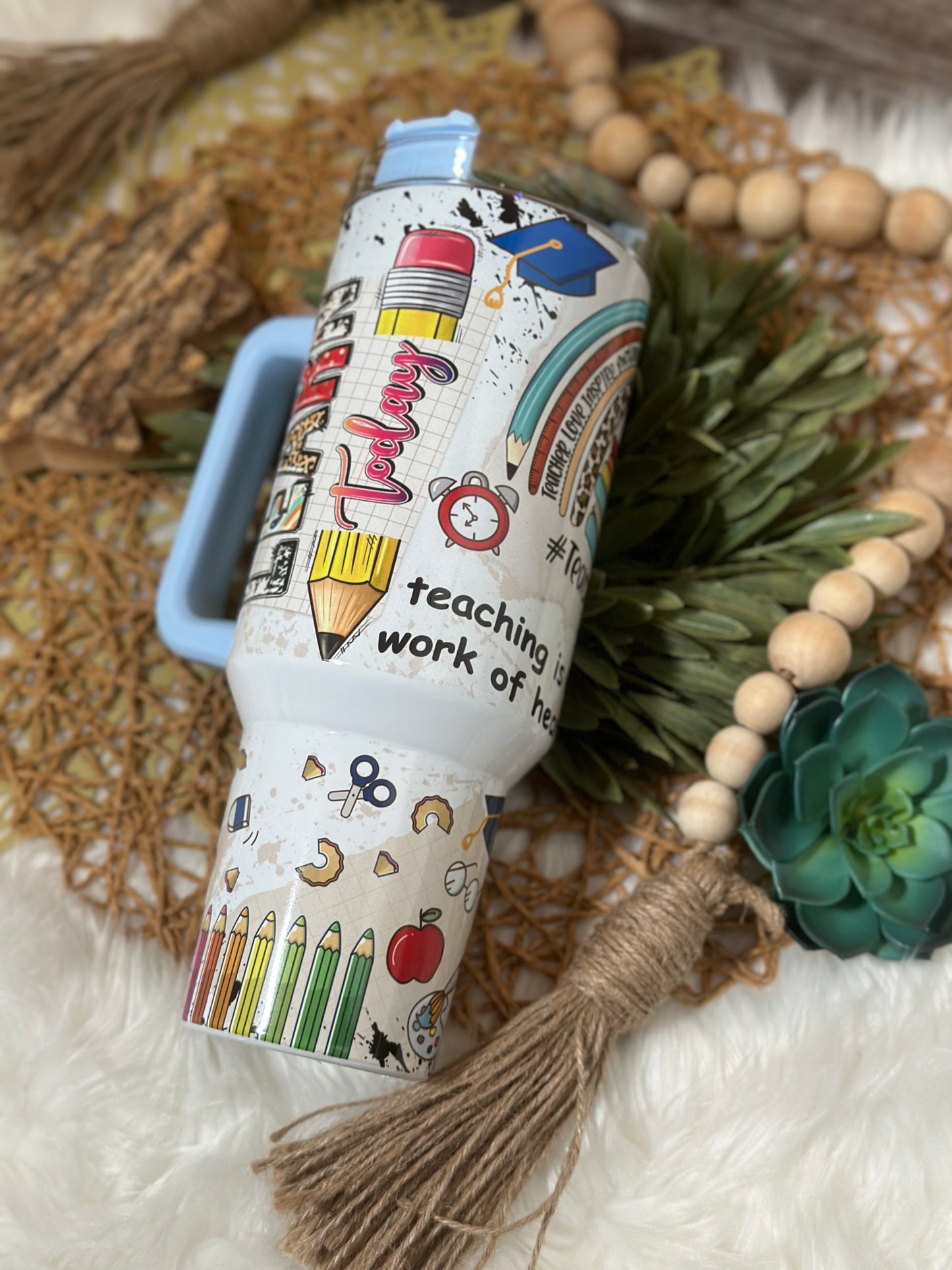 40oz Teacher Tumbler