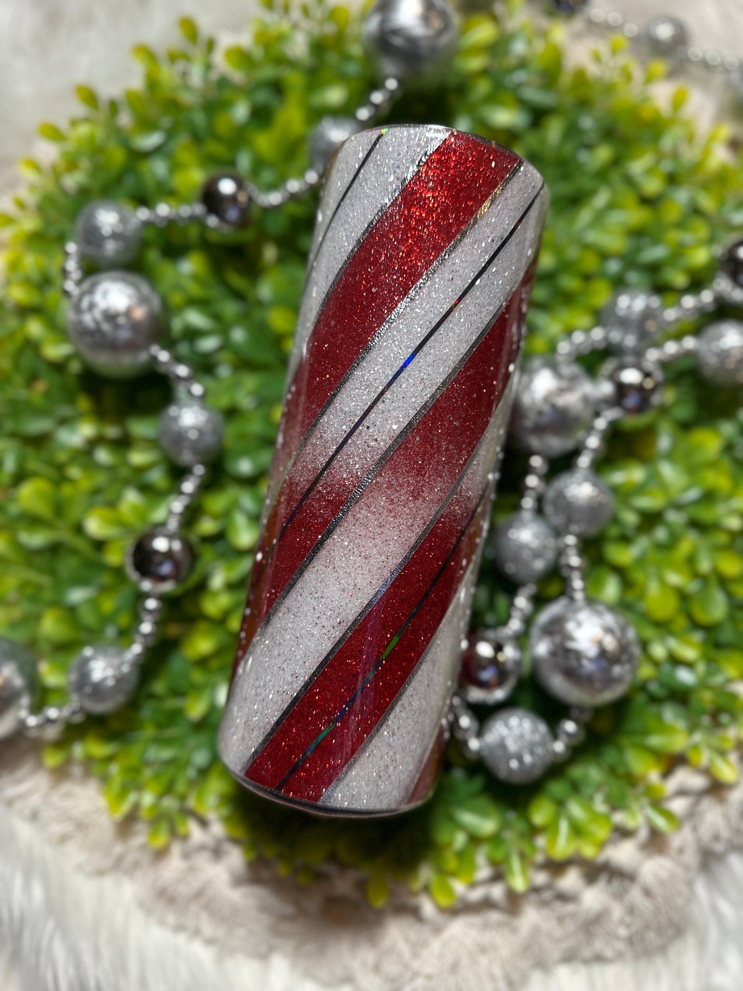 20oz Reverse candy cane