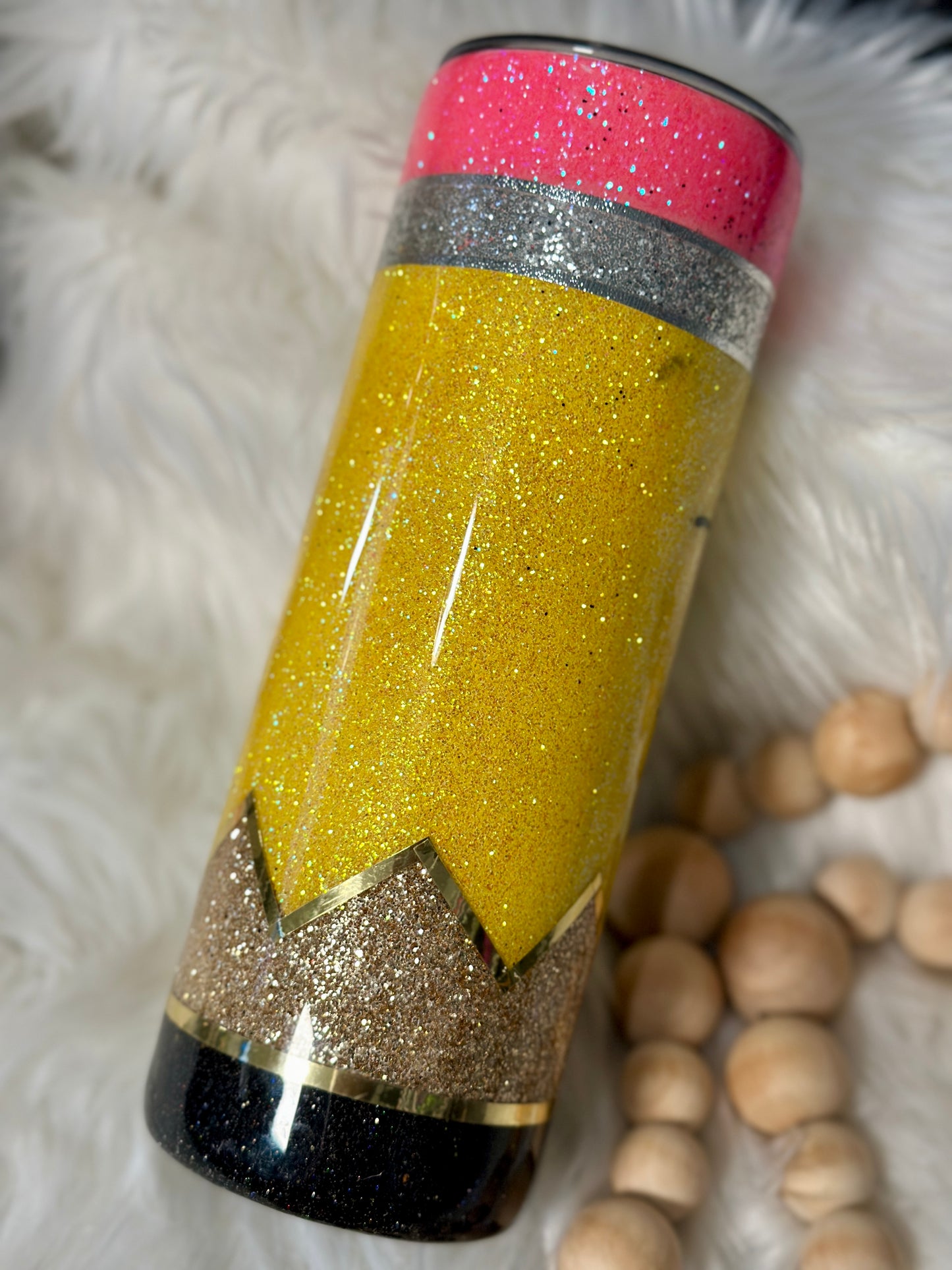 Teacher Pencil Tumbler
