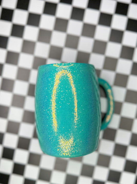 14oz mug turq