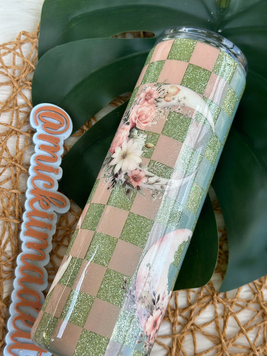 30oz Moon Plaid Ombre