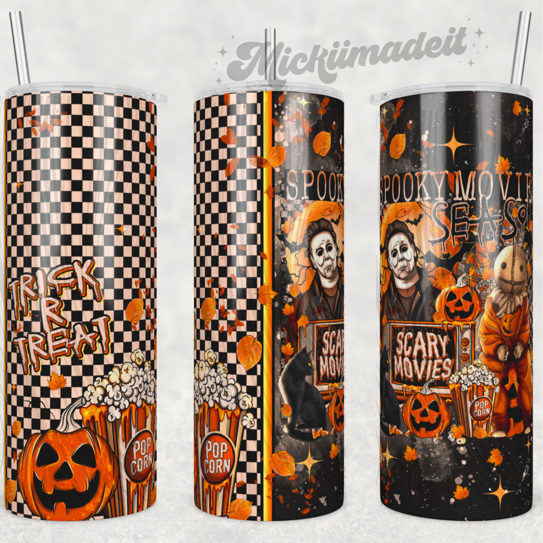 Spooky Movies Tumbler