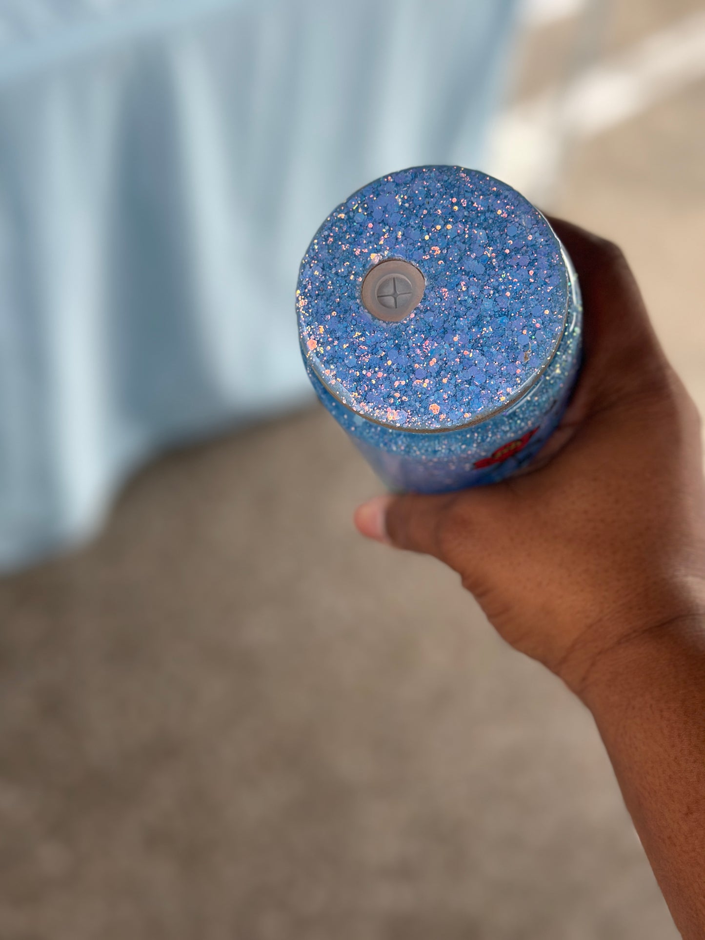 16oz GlitterGlobe Tumbler