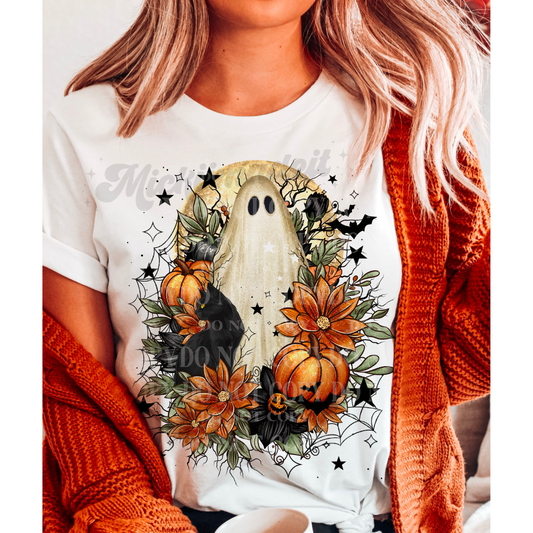 Pumpkin Ghostie Tee