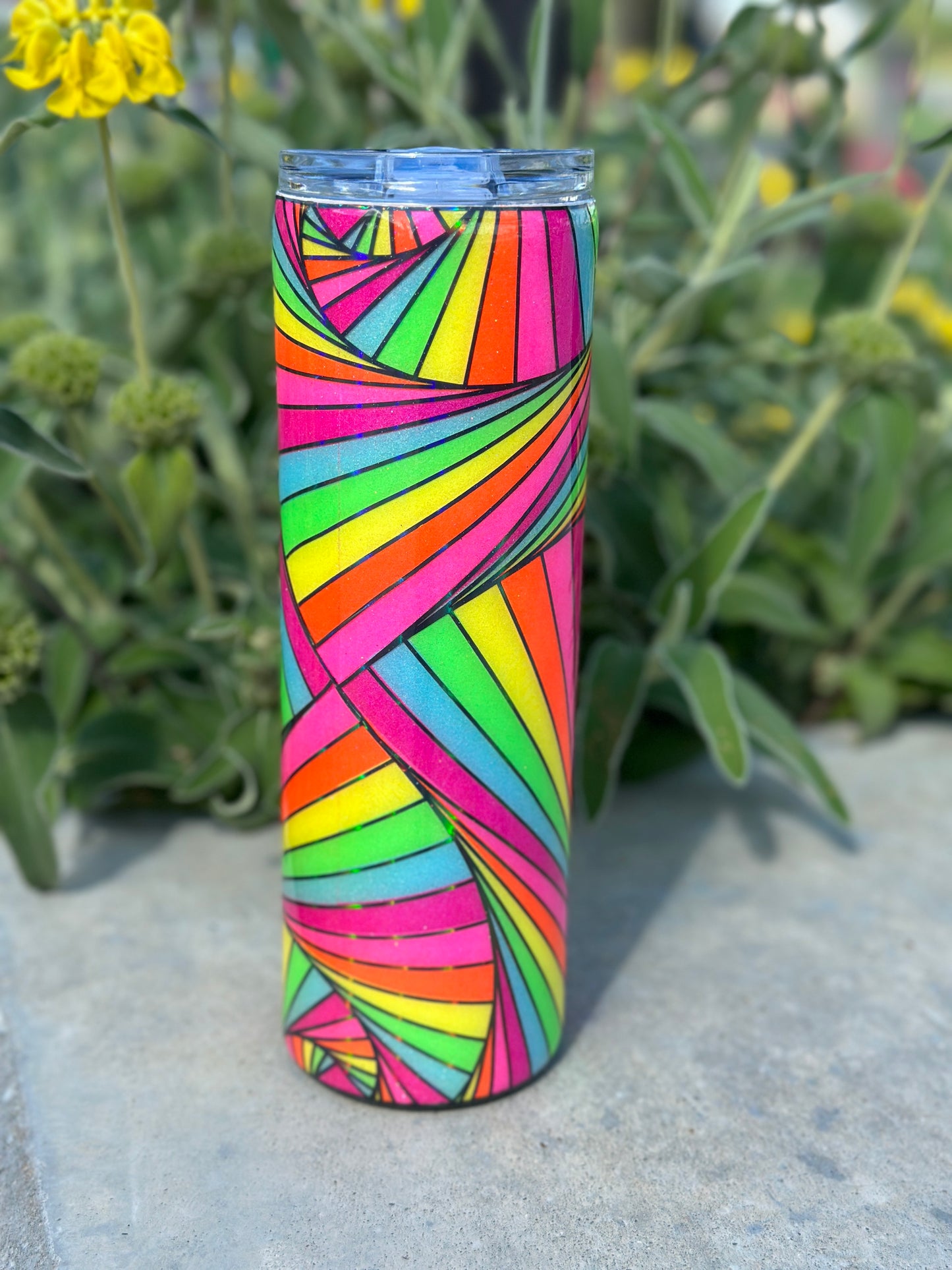 GLITTER BURST TUMBLER