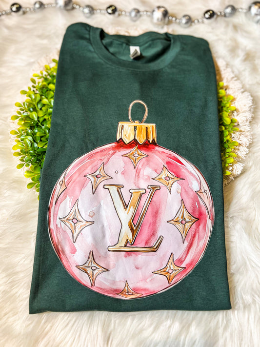 Designer Ornament Christmas Tshirt