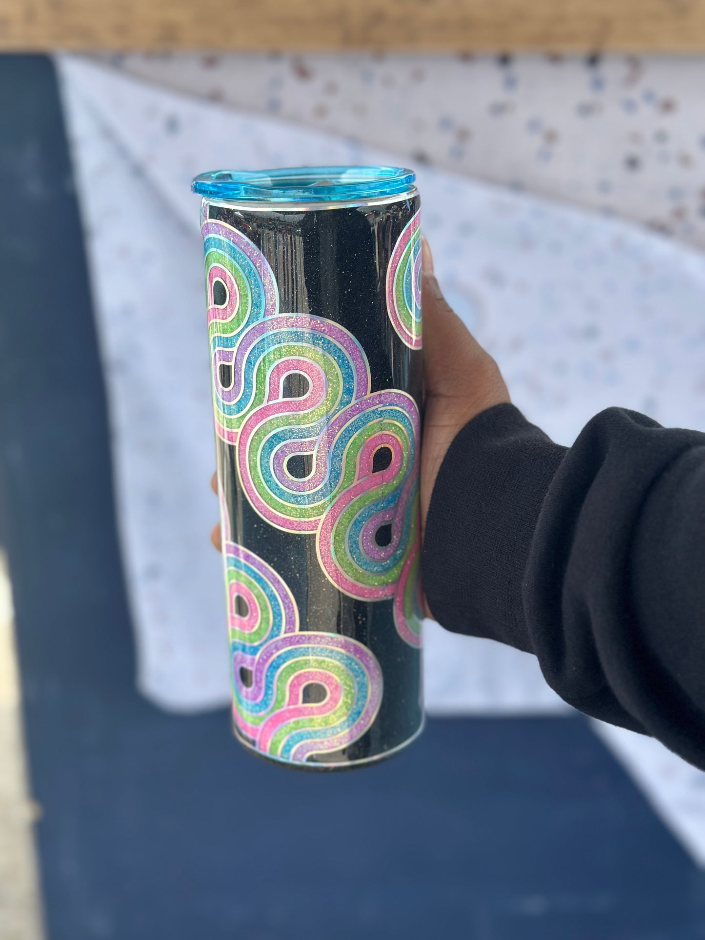 GLITTER BURST TUMBLER