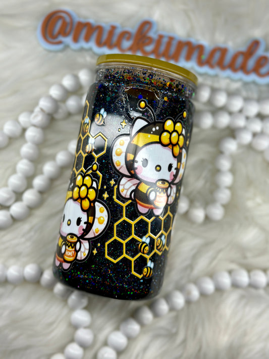 Bee Kitty Snowglobe