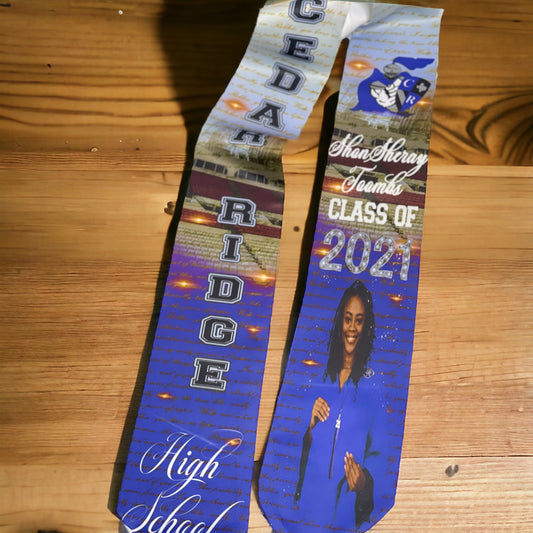 CUSTOMIZED GRADUATION STOLE