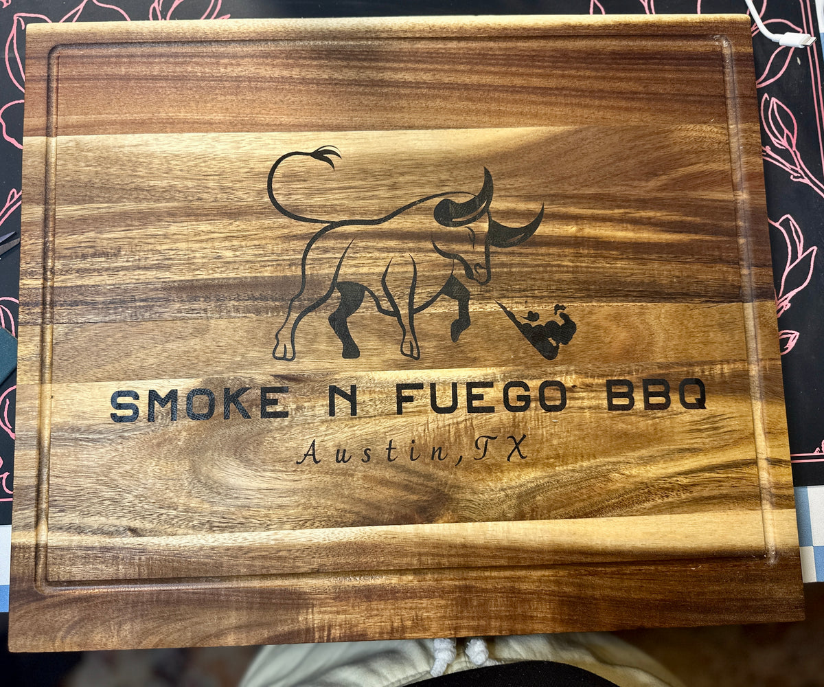 Wood Burned cutting boards
